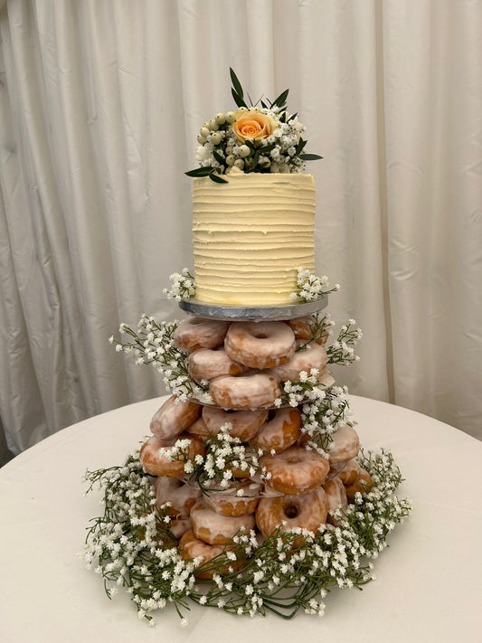Wedding Cake and Donuts