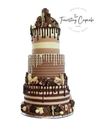 3 tier chocolate overload
