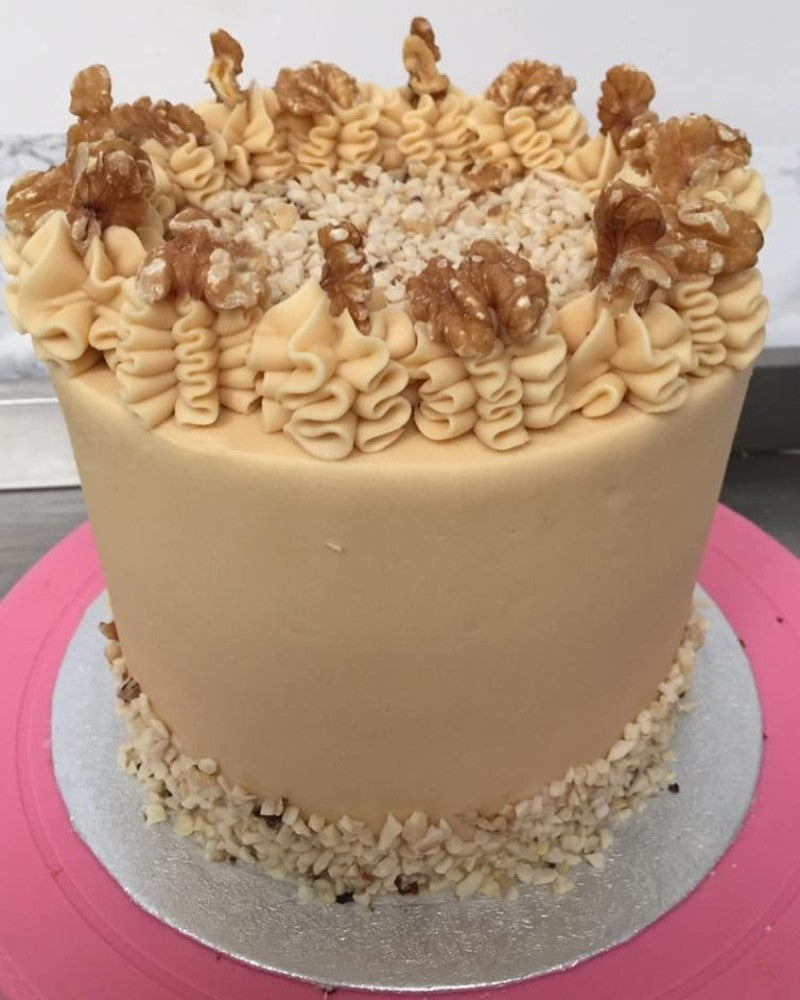 coffee and walnut cake