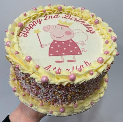 simple buttercream cake