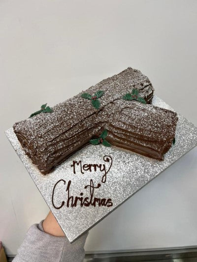 Christmas yule log