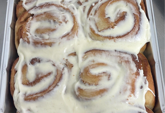 4 Cinnamon Buns