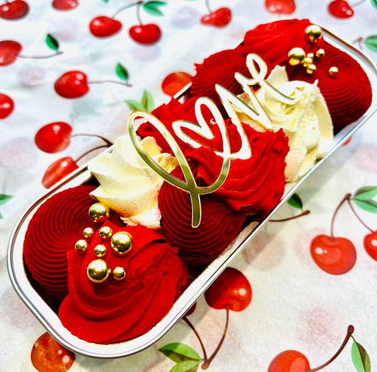 'Love' Mini Loaf cake