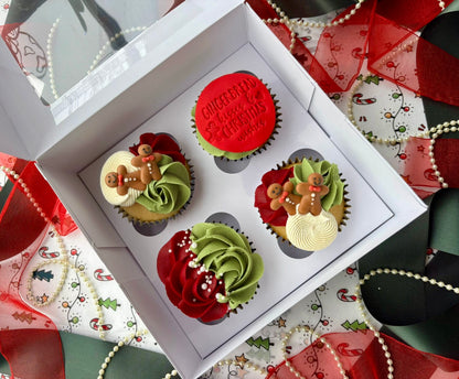 Festive Cupcake Box