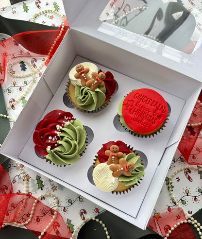 Festive Cupcake Box